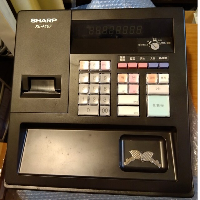 シャープ レジスター SHARP XE-A147 レジスター 取扱説明書付き