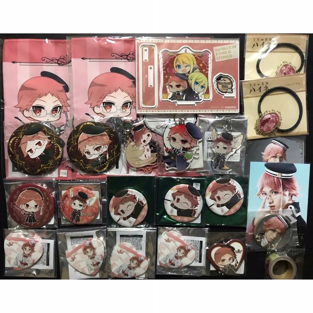 王室教師ハイネ ハイネ 缶バッジ アクリルキーホルダー グッズ セット