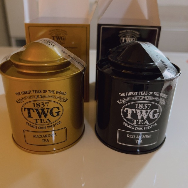 TWG紅茶 缶入り 2個セット の通販 by ぁゅ's shop｜ラクマ