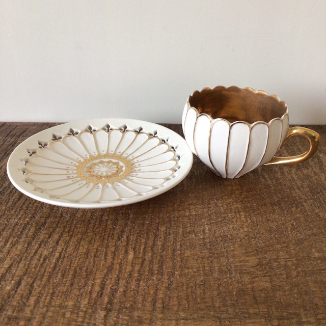 伊藤剛俊 金彩カップアンドソーサーSETの通販 by Link2020's shop｜ラクマ