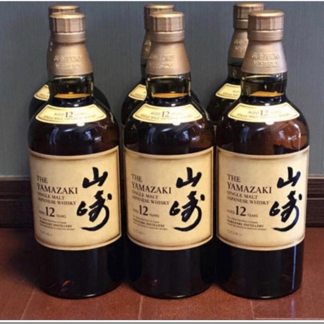 山崎12年、白州セット 新品未開封 サントリー山崎12年ウィスキー6本セット