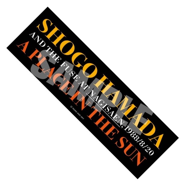 浜田省吾タオル