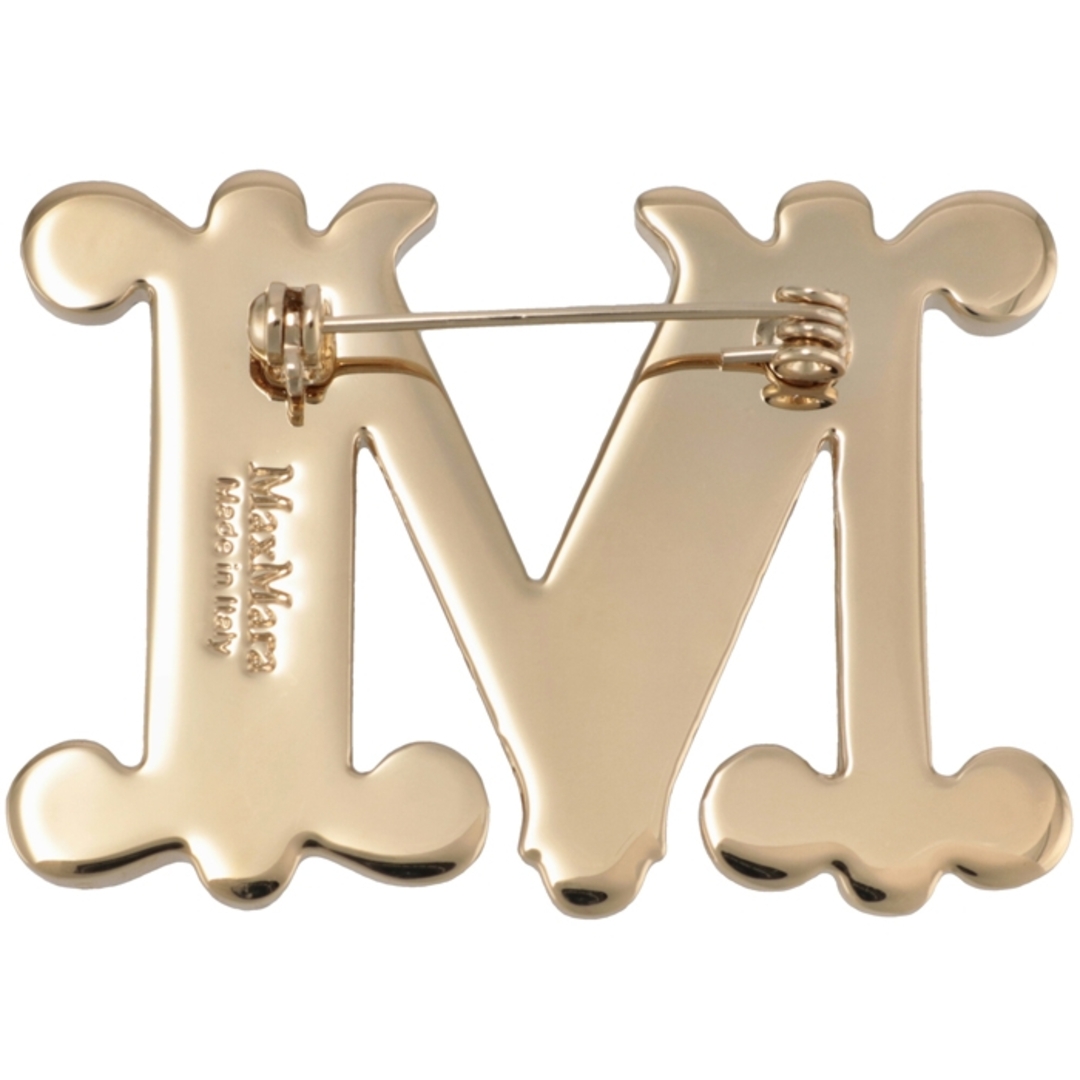 Max Mara - マックスマーラ MAX MARA ブローチ モノグラムロゴ BATH2