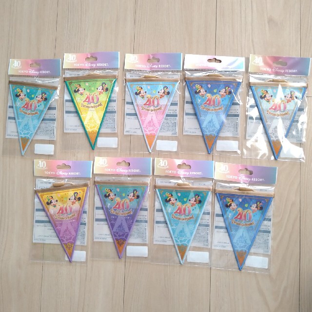 ディズニーランド 40周年 ショーケースオブドリームス ガーランド レア