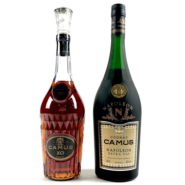 未開栓♪CAMUS XO コニャック ロングネック♪ 古酒 カミュ XO ロング