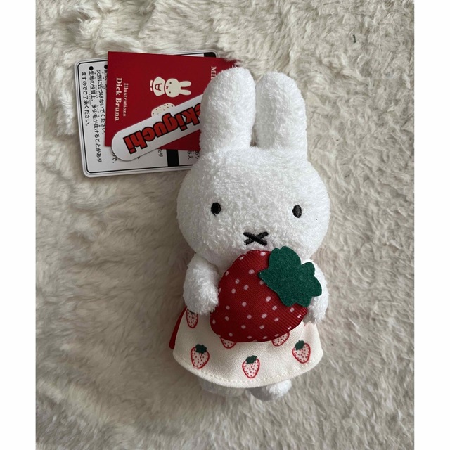 miffy - ミッフィーストロベリーマスコットの通販 by にこ's shop