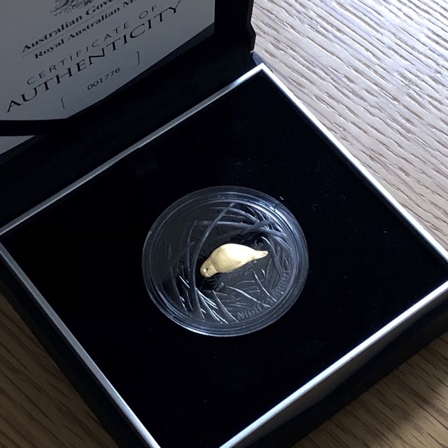 オーストラリア絶滅危惧動物純銀1オンス2セット オーストラリア絶滅