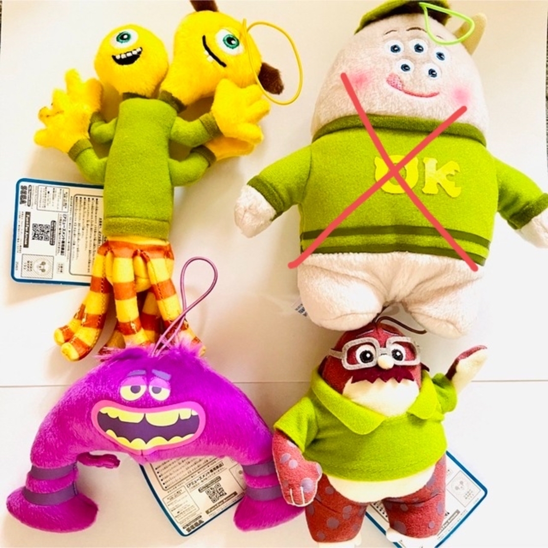 ユニベアシティ モンスターズ・インク 3体セット ユニベアシティ