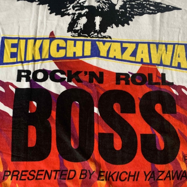 稀少当時モノ/矢沢永吉/ビーチタオル/ROCK'N' ROLL KNIGHT 稀少当時