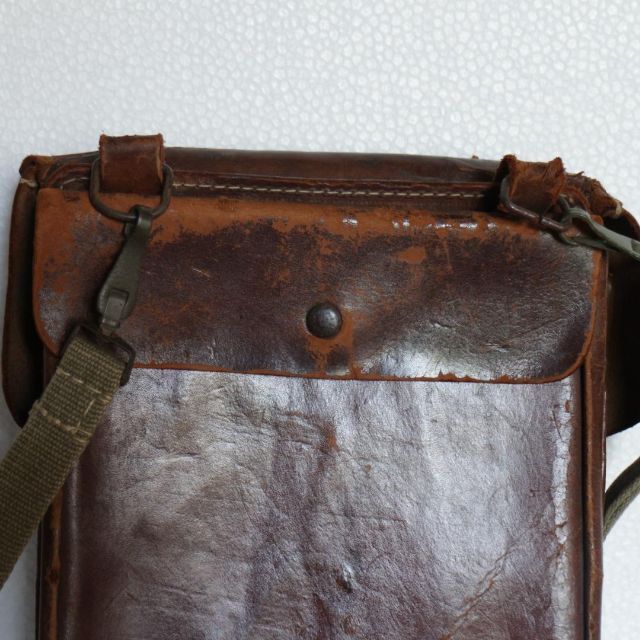 第二次世界対戦/通信兵革鞄/旧日本軍(ジャンク) MILITARY - 旧日本軍