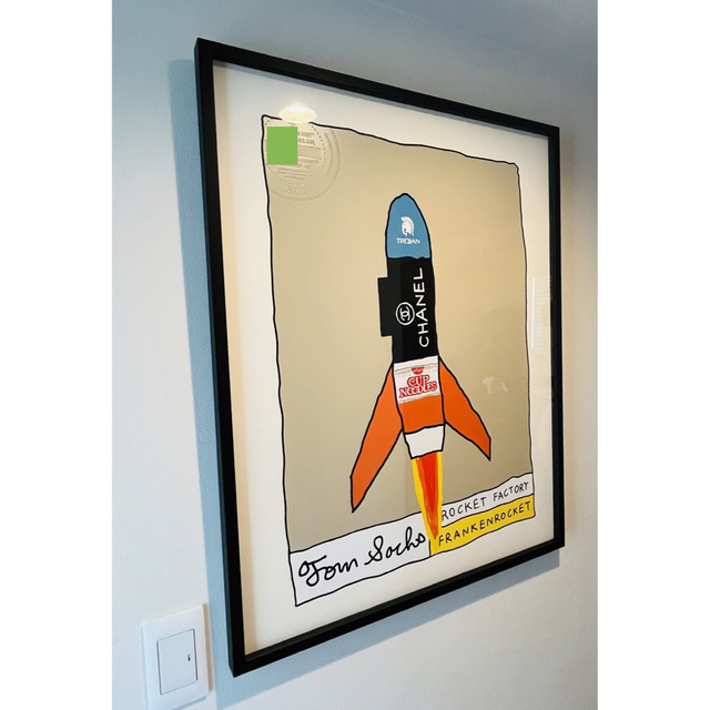 Tom Sachs トムサックス シルクスリーン NIKE 額装済 本物保証の通販