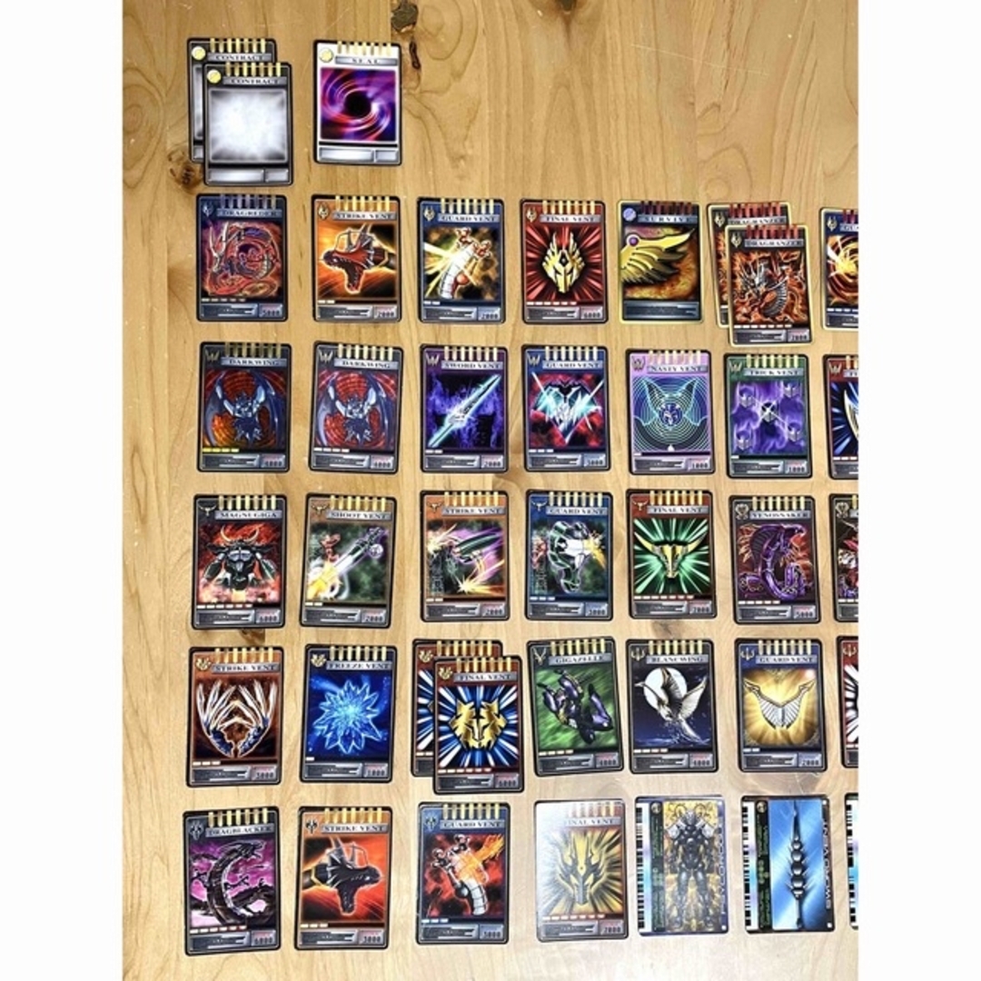 バラ売り可能！】仮面ライダー龍騎 アドベントカード ニチアサ 2002年