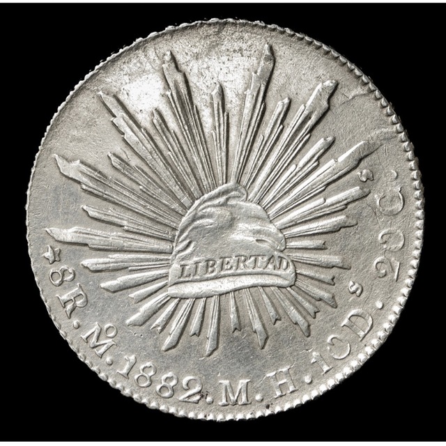 古銭 銀貨 メキシコ 8レアル 1859年 メキシコ8レアル銀貨 古銭 銀貨