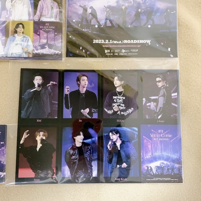 BTS Yet to Come in Cinemas 購入特典 コンプリート