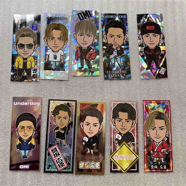 登坂広臣 千社札 レア 千社札 登坂広臣 レア ØMI .: は