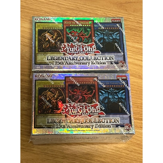 遊戯王 レジェンダリーコレクション 25th シュリンク付き eu版 2箱