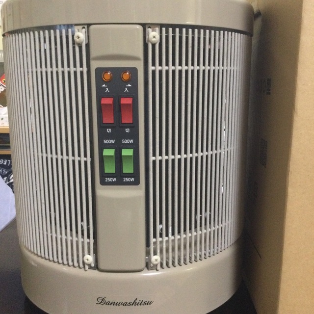 遠赤外線 パネルヒーター 暖話室 1000 型植毛加工モデル 状態に自信有