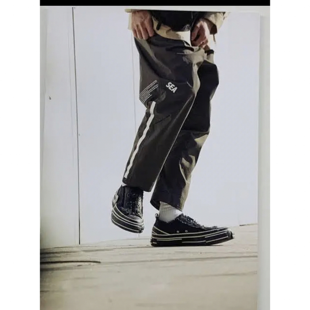 Da-iCE WIND AND SEA ナイロンパンツ ベージュ Lサイズ