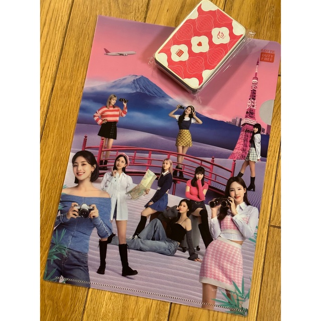 TWICE トレカ ロッテ免税店限定 TWICE ロッテ免税店 銀座店 クリア