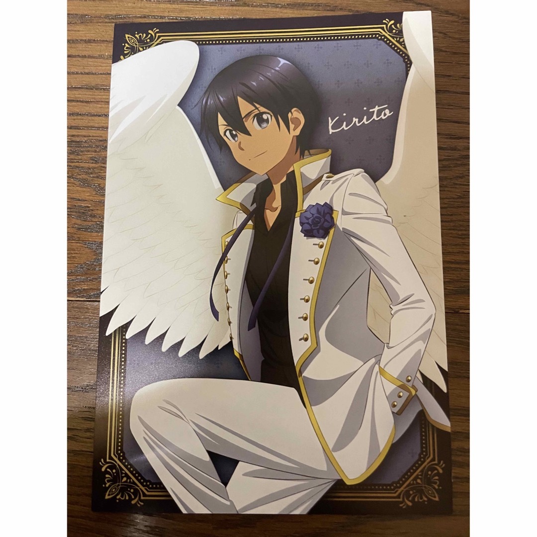 ソードアート・オンライン SAO キリト ユージオ クリアファイル 天使