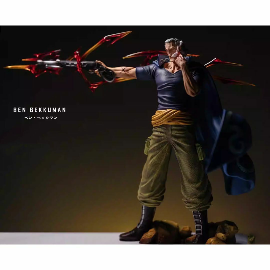 ワンピース ベン・ベックマン ガレージキット フィギュア 塗装済み完成