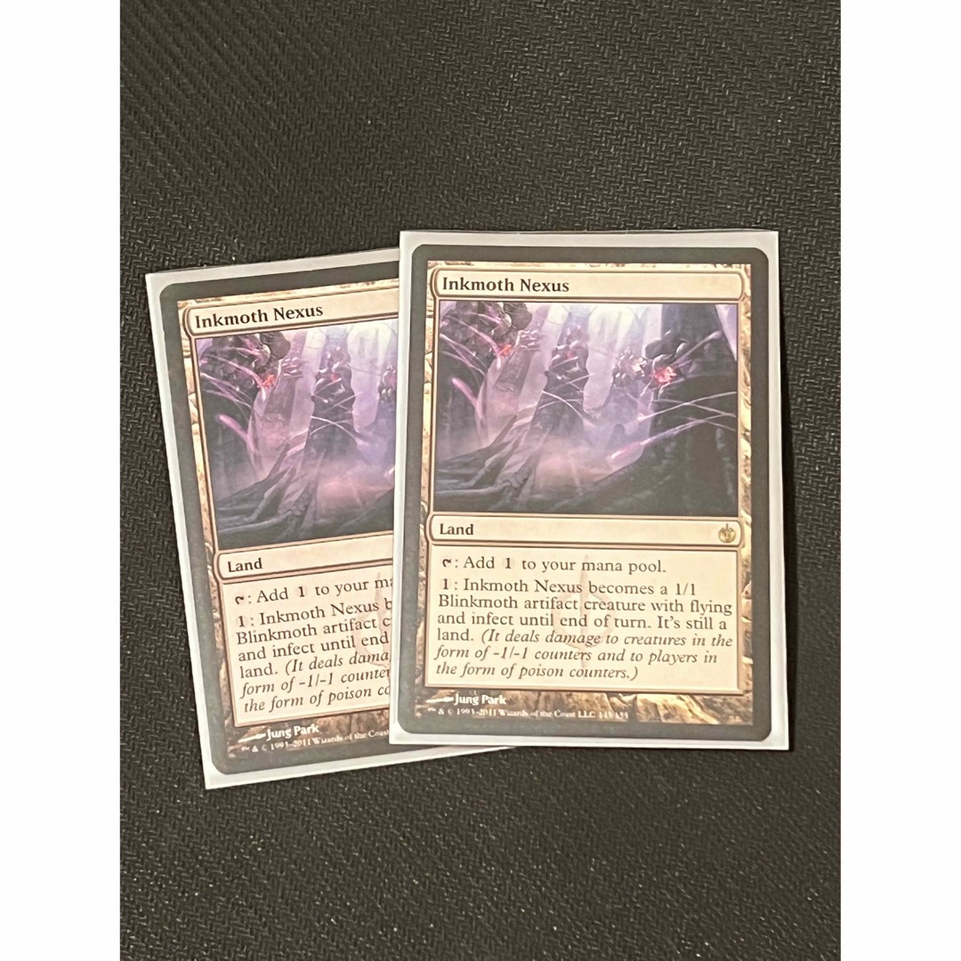 mtg 初版Foil 墨蛾の生息地 日本語 3枚セット 「墨蛾の