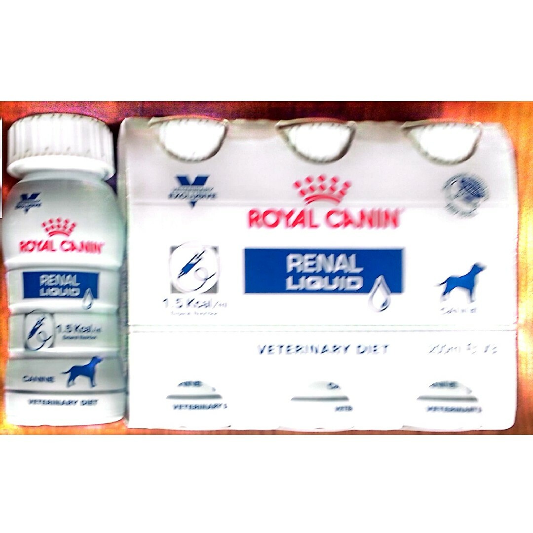 ロイヤルカナン クリティカルリキッド4本+腎臓サポートリキッド4本