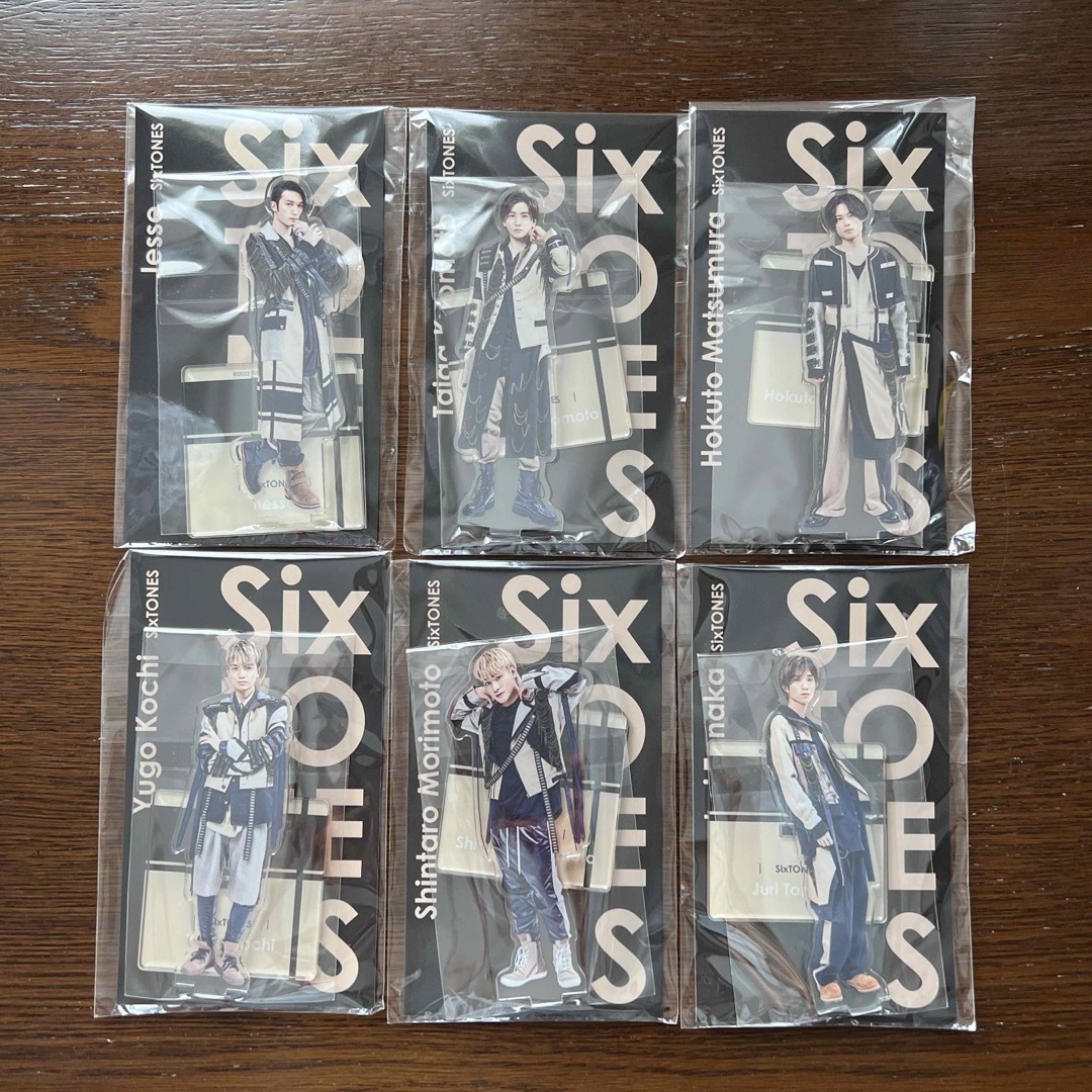 ストーンズ アクリルスタンドセット SixTONES ストーンズ アクリル