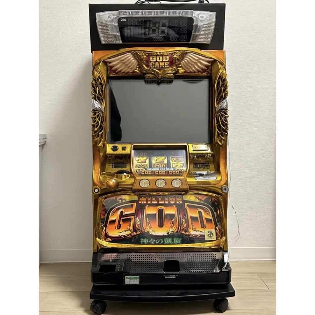 5号機 ミリオンゴッド 神々の凱旋 実機 家庭用フルセット！ パチスロ