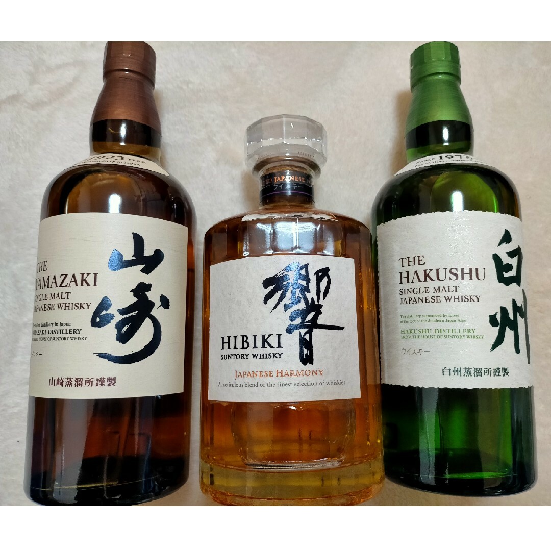 即決 山崎12年 山崎 白州 ノンエイジ 700ml 4本セット サントリー
