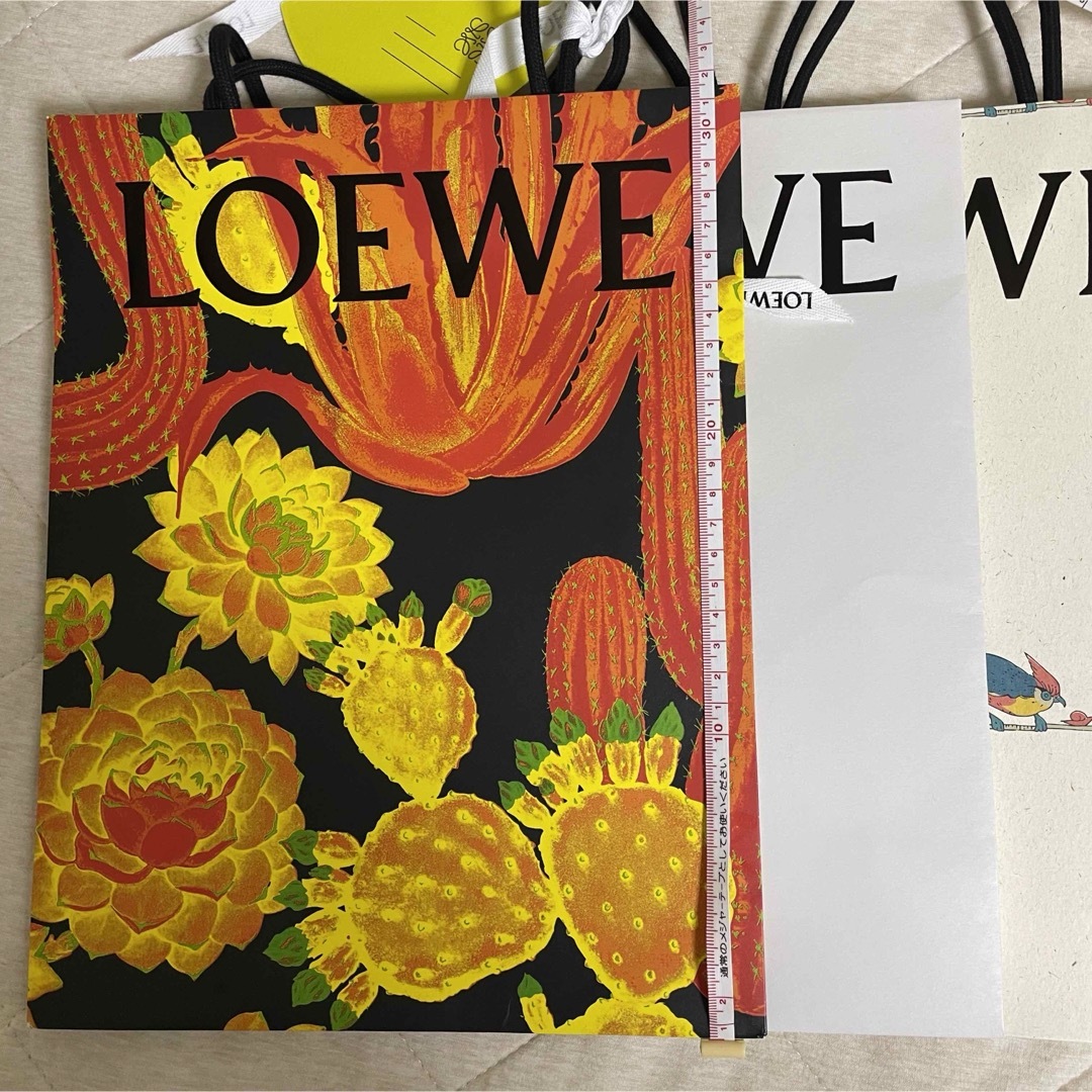 LOEWE - LOEWE紙袋 ショッパー(通常デザインと限定デザインの3枚セット