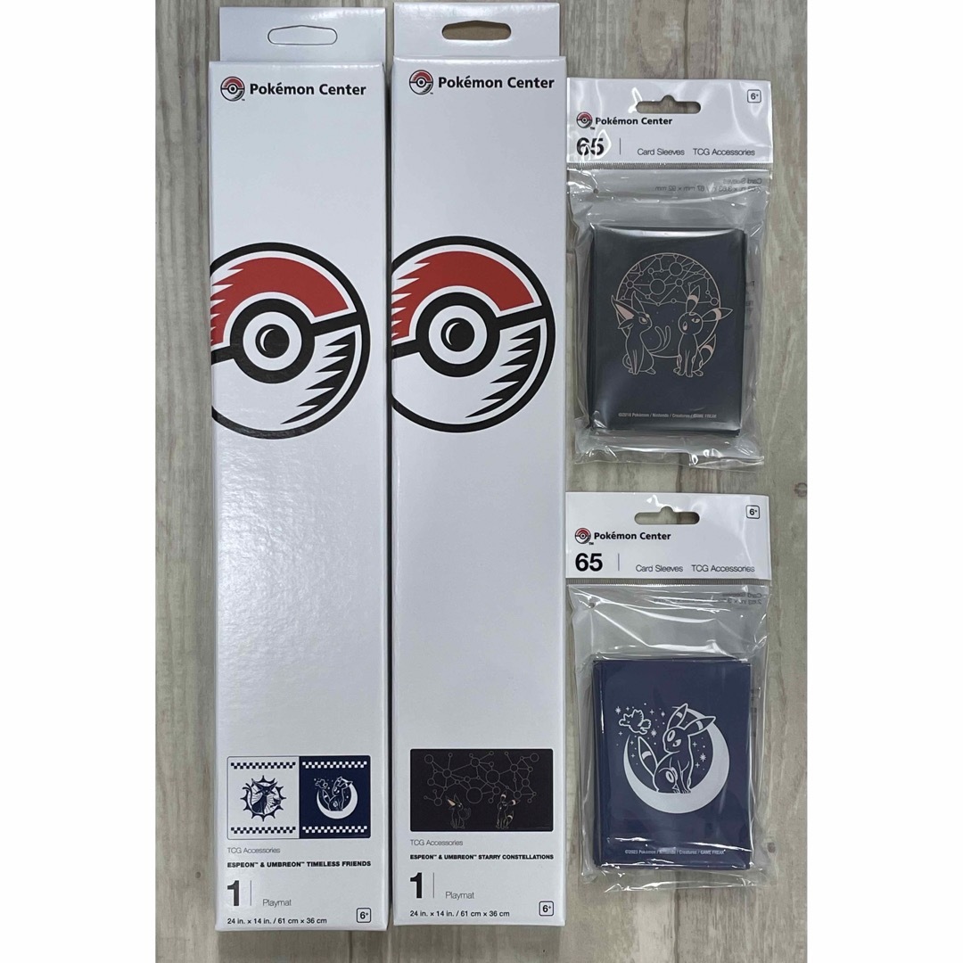 WCS2023 横浜 限定 エーフィ ブラッキー プレイマット デッキシールド