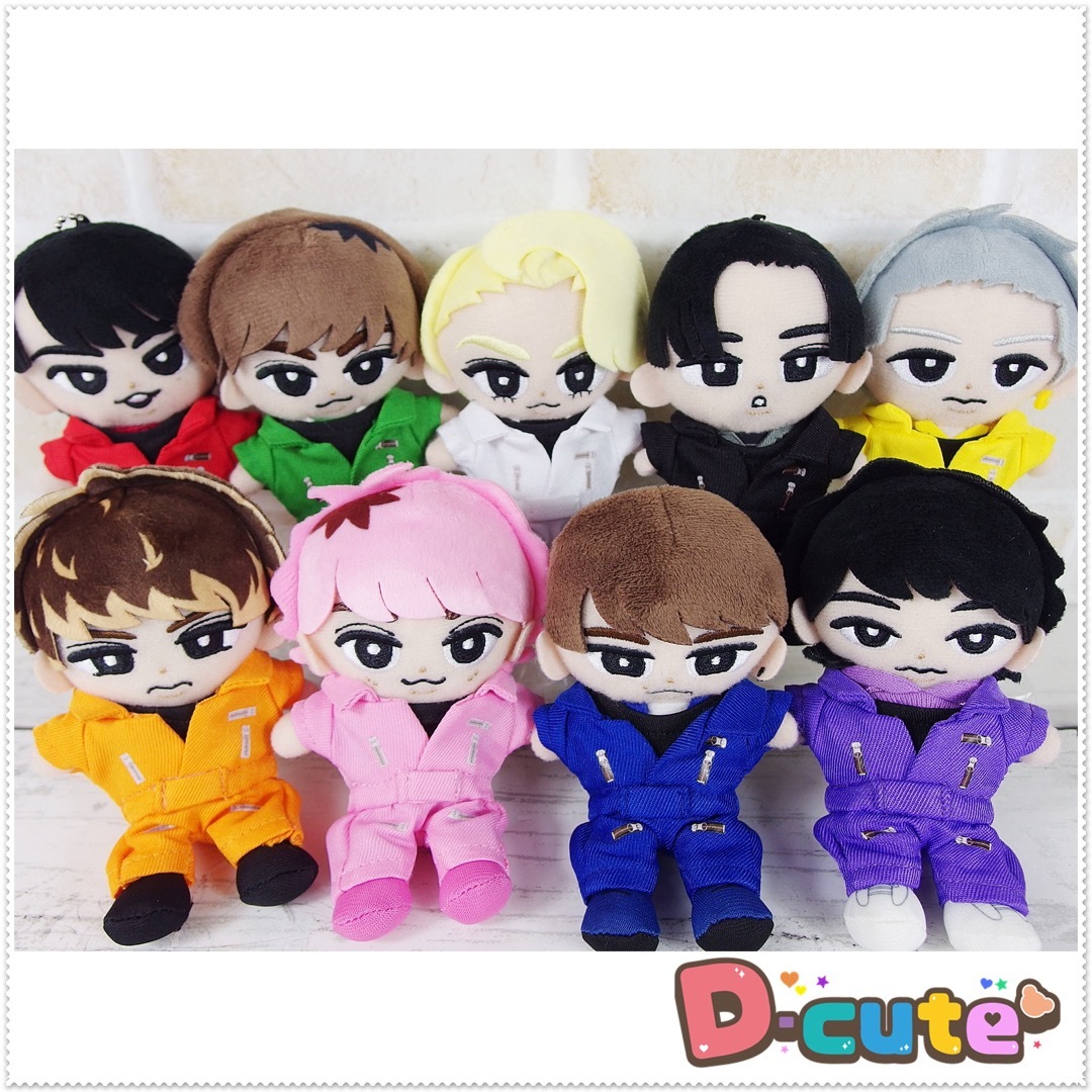 Man チルぬい Man すのチルぬいぐるみ 8体 Man すのチルぬいぐるみ