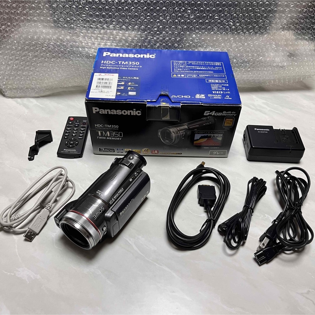 Panasonic ビデオカメラ HDC-TM350-H カメラ