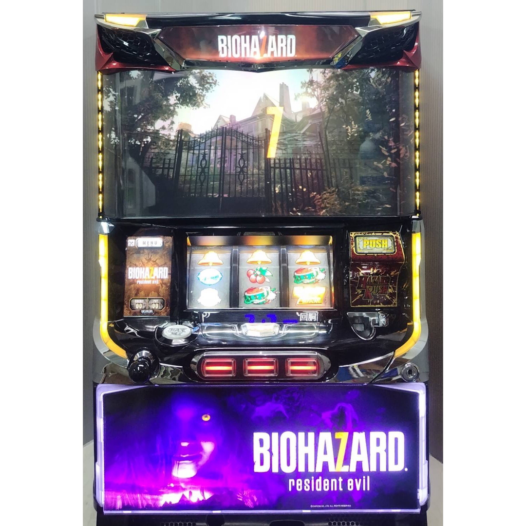 本州送料込み】バイオハザード7 バイオ7 パチスロ 実機 コイン不要機