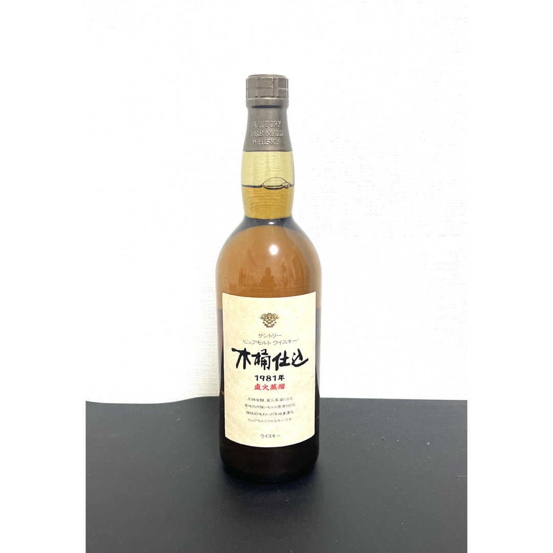 サントリー ピュアモルト ウィスキー 1981年 木桶仕込 750ml