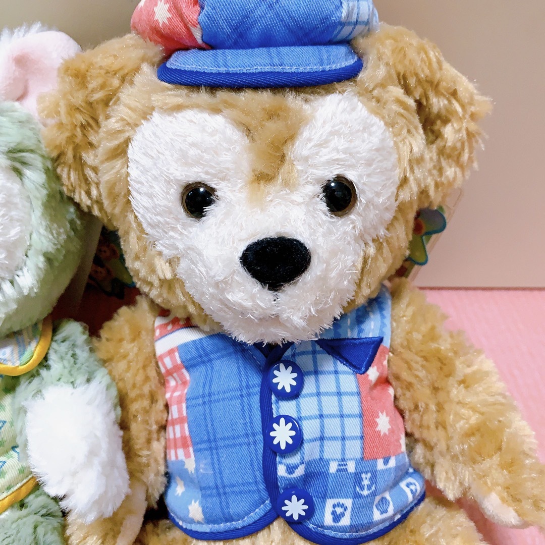 お顔厳選】ダッフィー シェリーメイ ジェラトーニ ss ぬいぐるみ