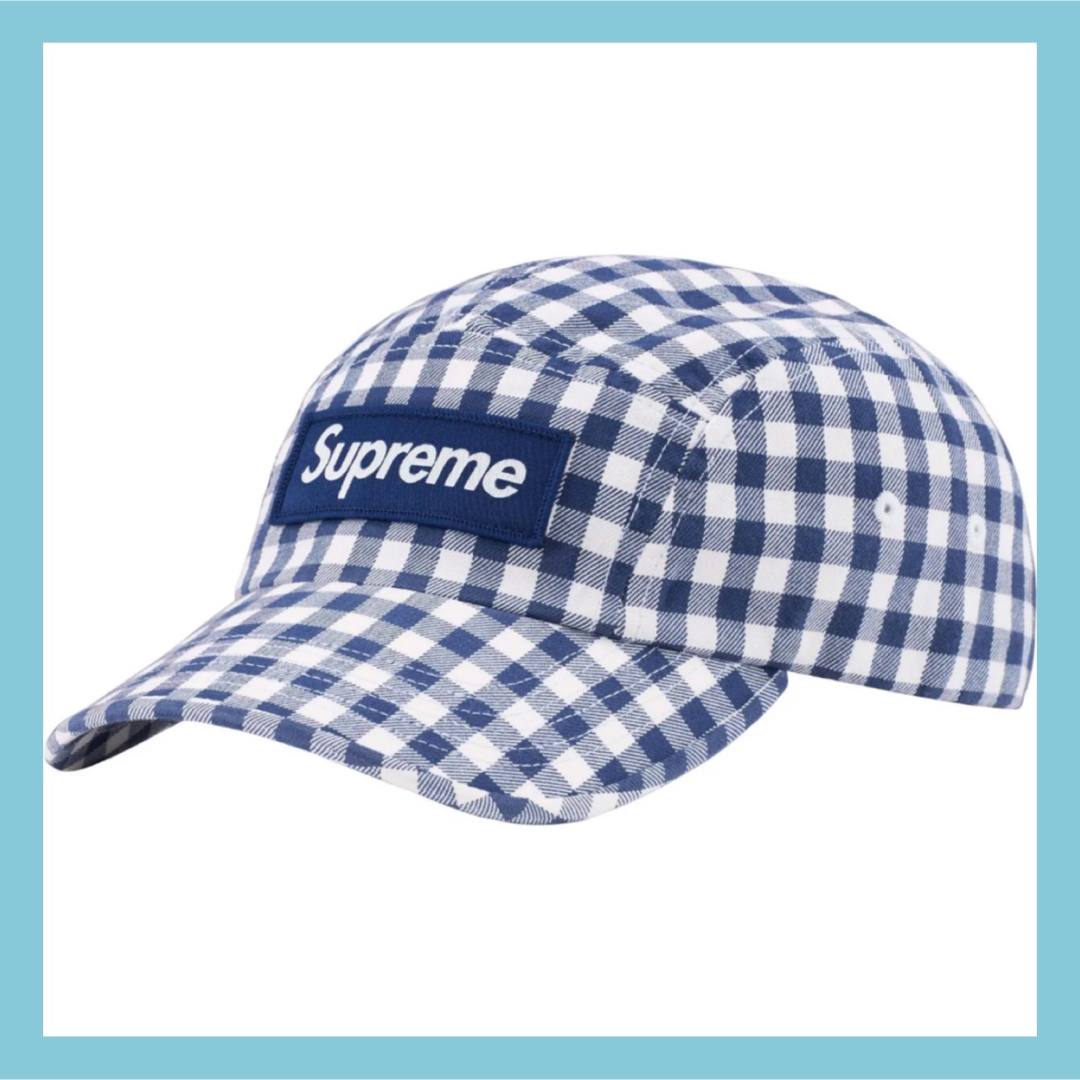 Supreme - supreme ギンガムチェック キャップの通販 by まさみん's