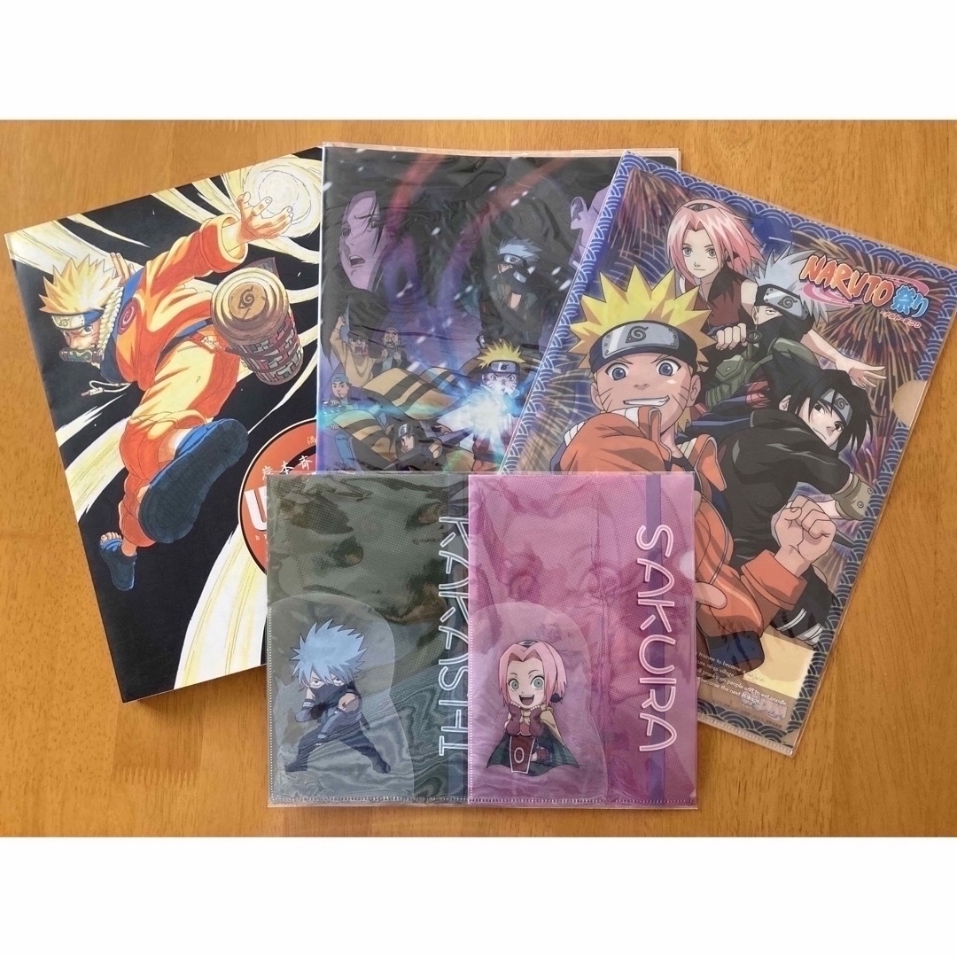 NARUTO 岸本斉史画集／クリアファイル／下敷きセットの通販 by はば