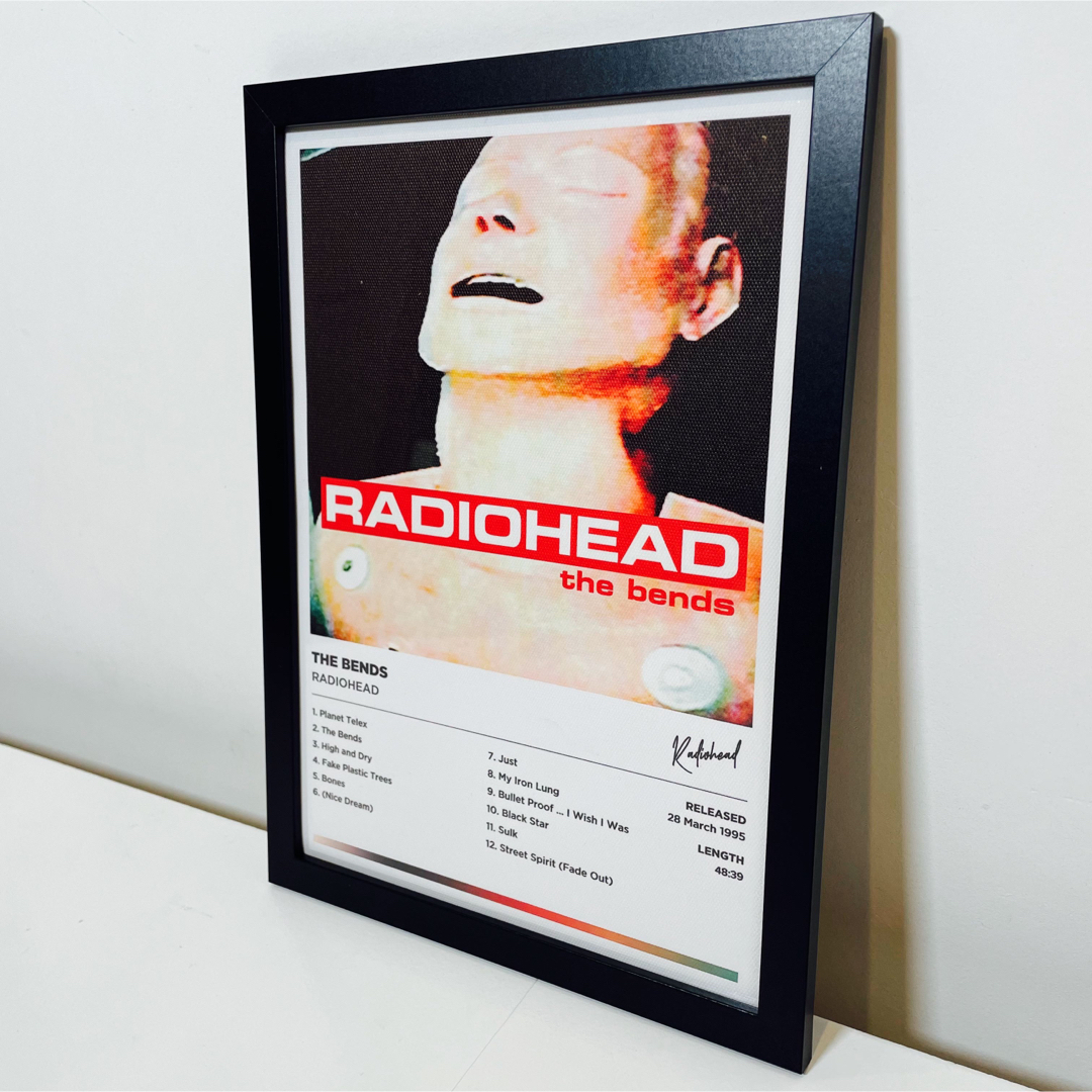 額付きポスター】レディオヘッド Radiohead The Bendsの通販 by ひふみ