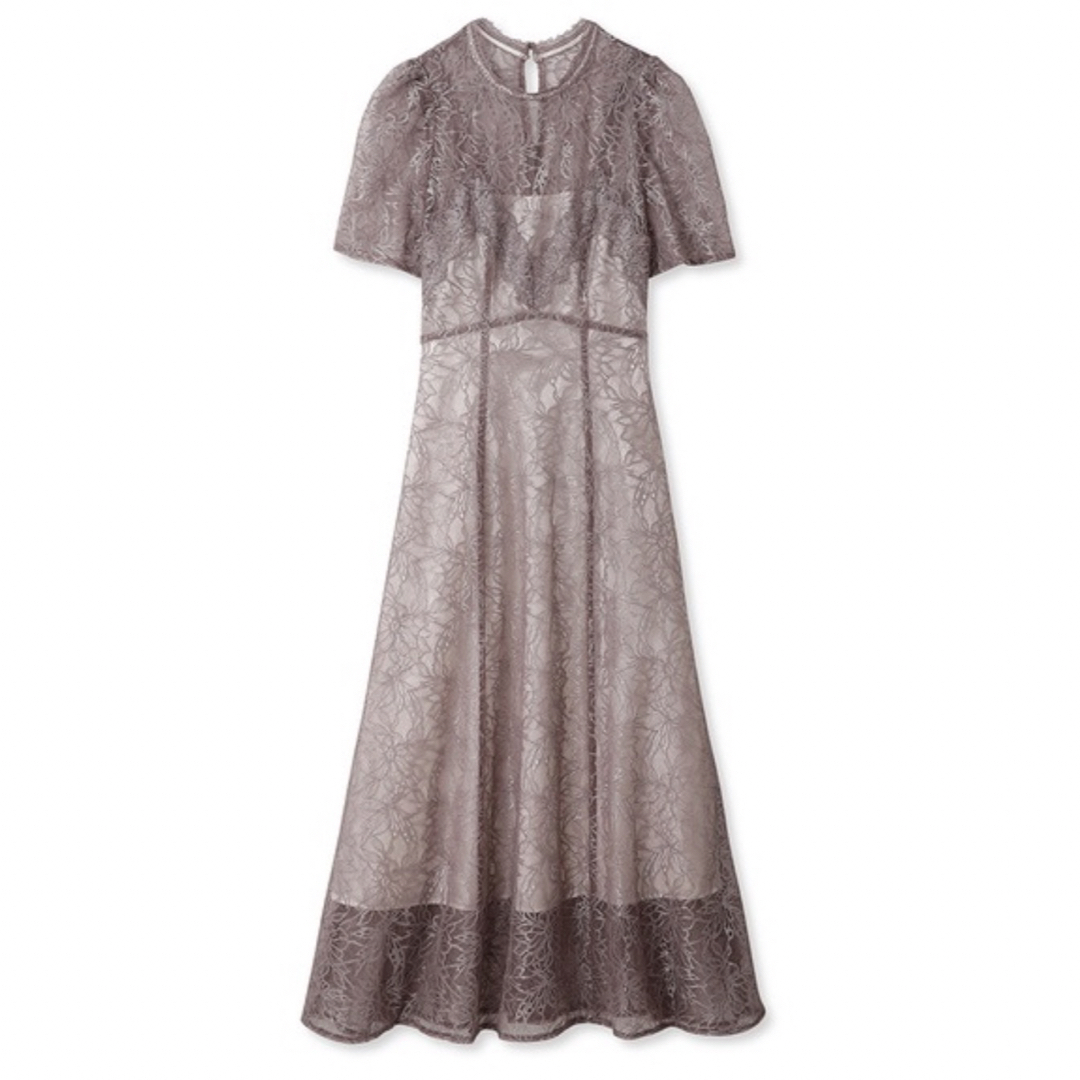 SNIDEL - シャイニーレースドレス snidelの通販 by m shop｜スナイデル