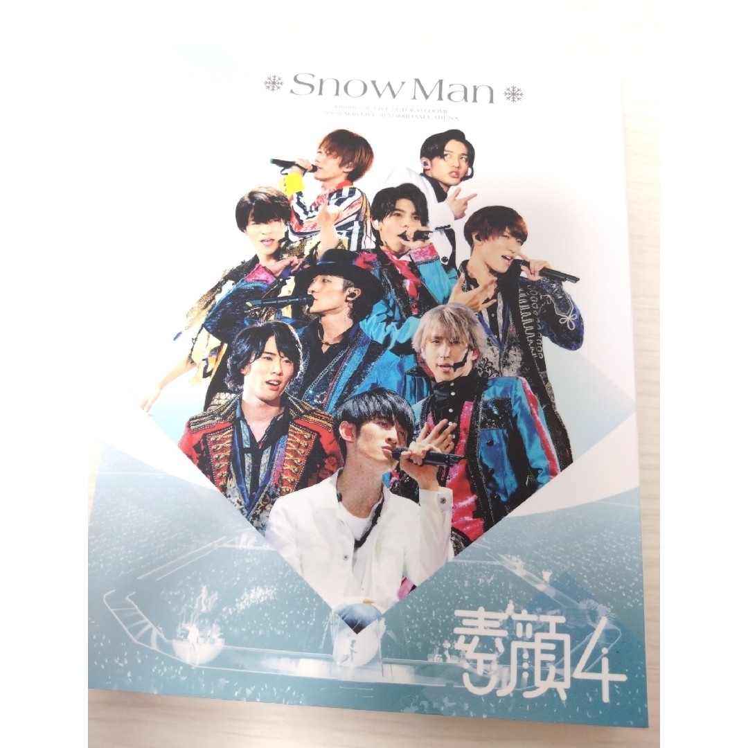 026Y629D◇素顔4 SnowMan盤 DVD3枚組 中古品 Snow Man 素顔4 SnowMan