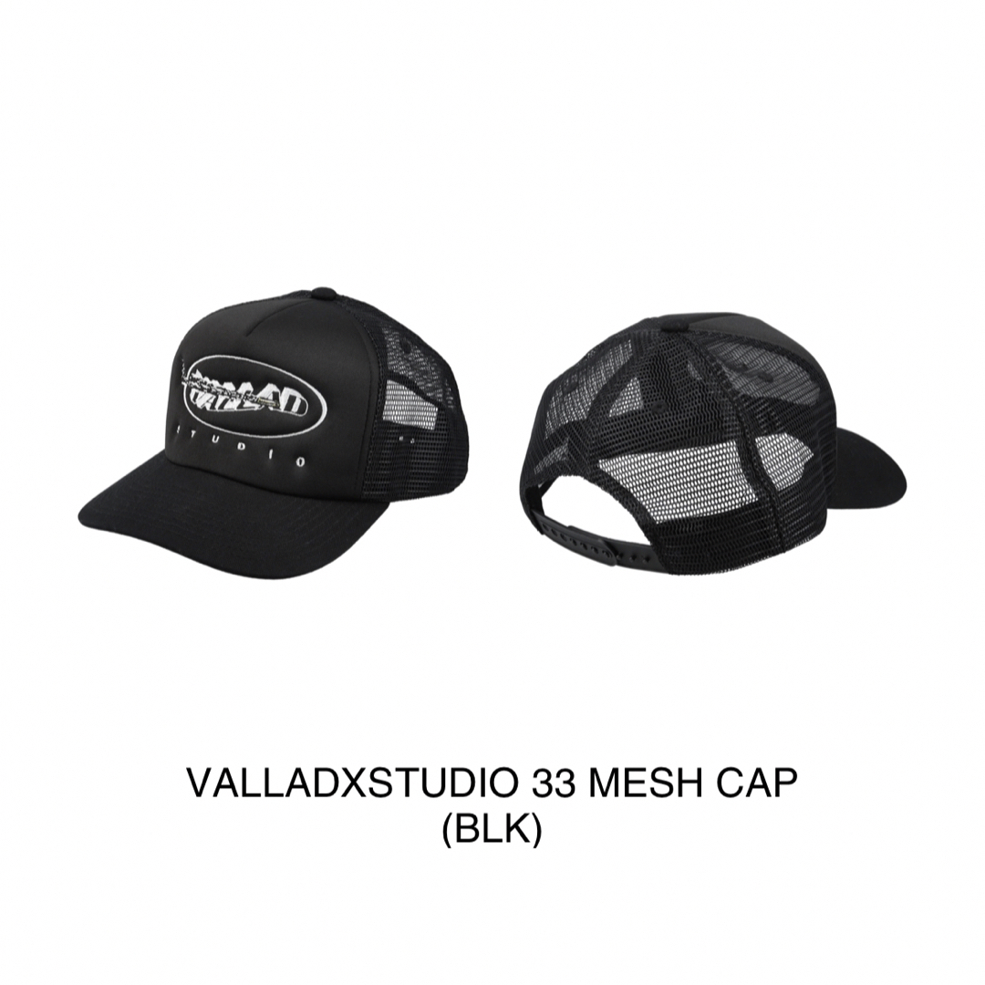 VALLAD メッシュキャップ VALLAD LOGO MESH CAP NAVY メッシュキャップ