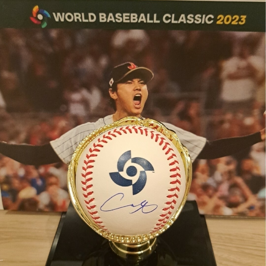し*く様 サインバランス完璧！2023WBC大会前に書かれた大谷翔平選手
