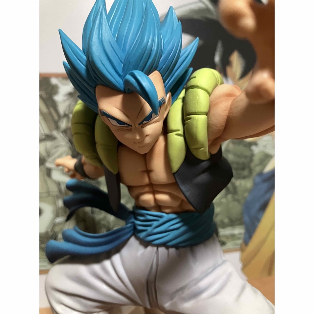 ドラゴンボール超 超サイヤ人ゴッド ゴジータブルー フィギュア 鳥山明