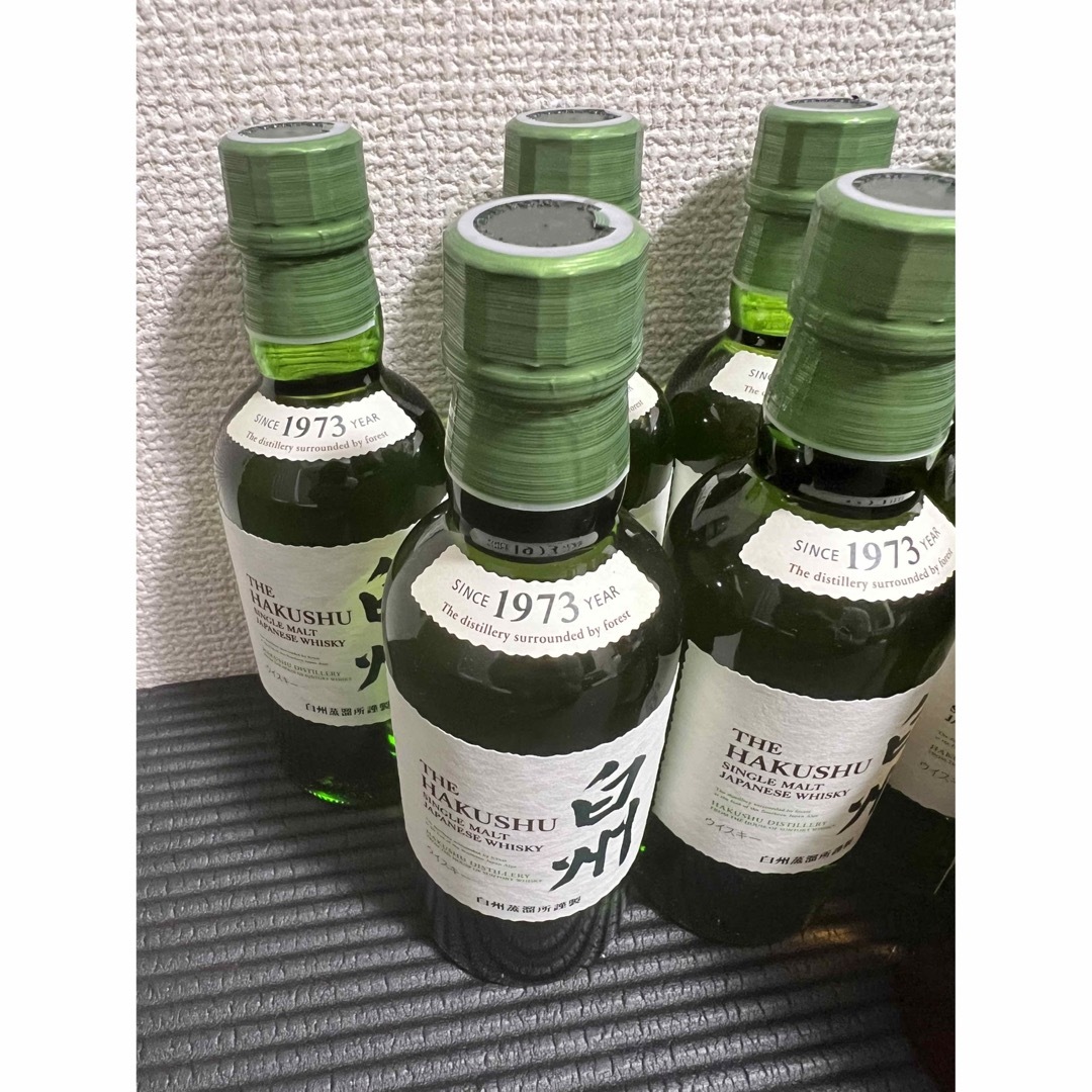 サントリーシングルモルトウイスキー 山崎 180ml 5本 【公式通販】