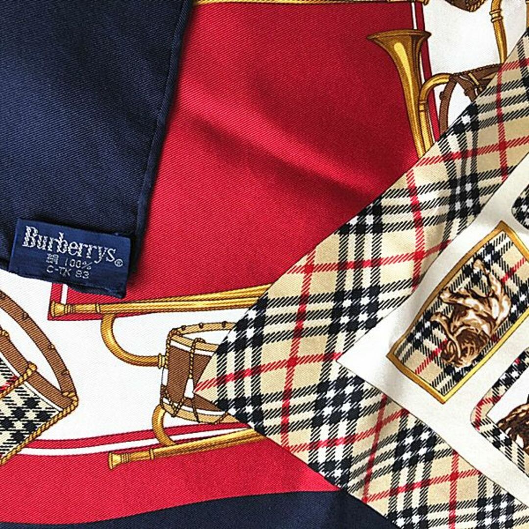 バーバリー（Burberry）馬上の騎士ロゴ & バーバリーチェック