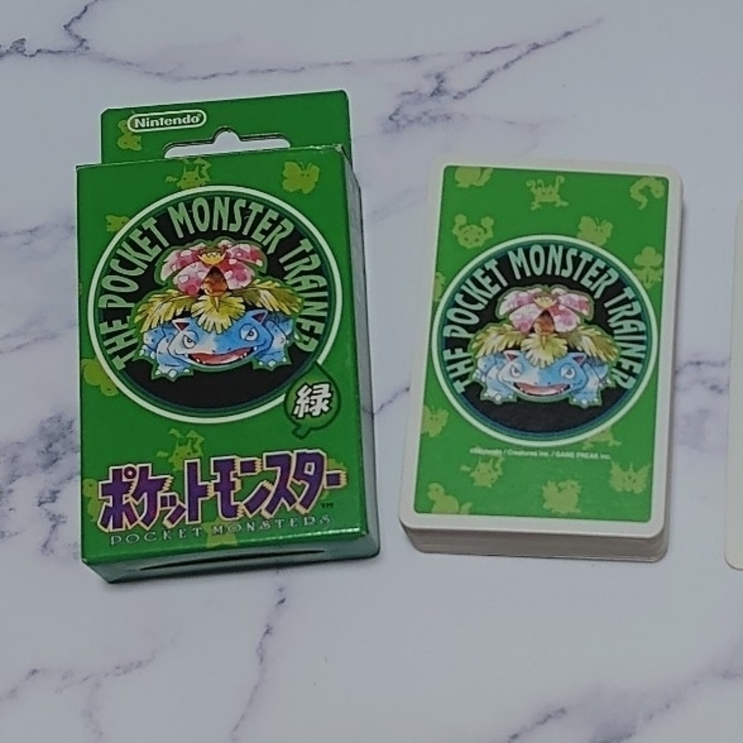 ポケットモンスター トランプ 赤 緑 セット 内袋未開封 ポケモン
