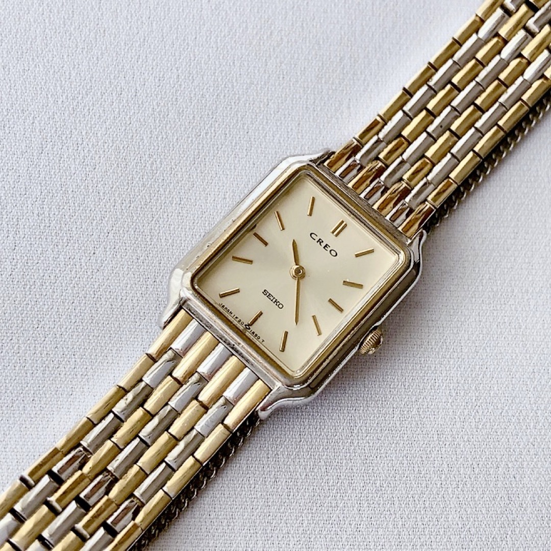 電池交換済み レディース クォーツ SEIKO ラサール セイコー 電池交換