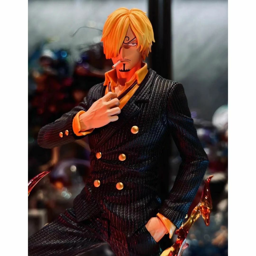 ワンピース ガレージキット ワールドコレクタブル サイ＆ブー 麦わら大